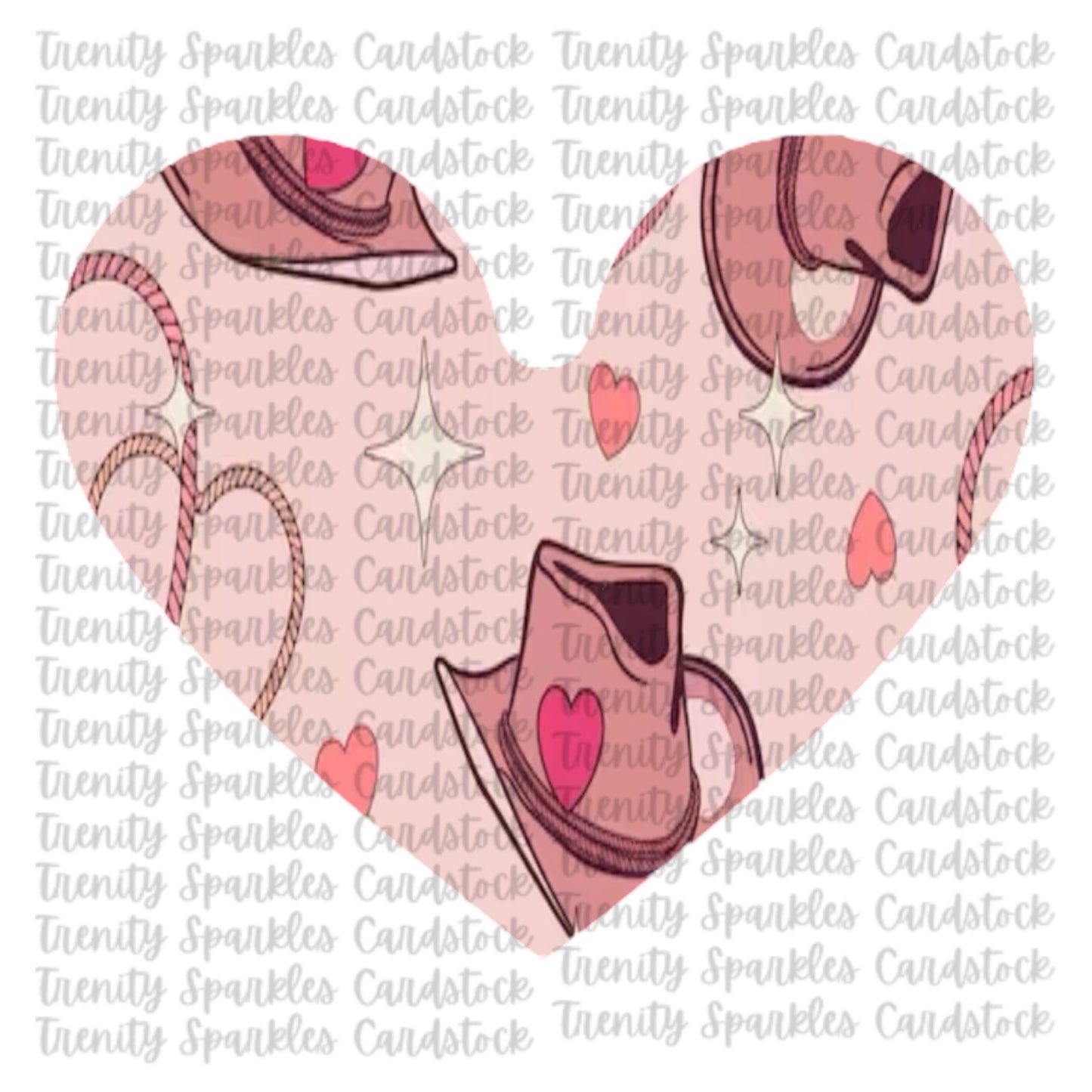 Kay J & Co Heart Shaker Cardstock