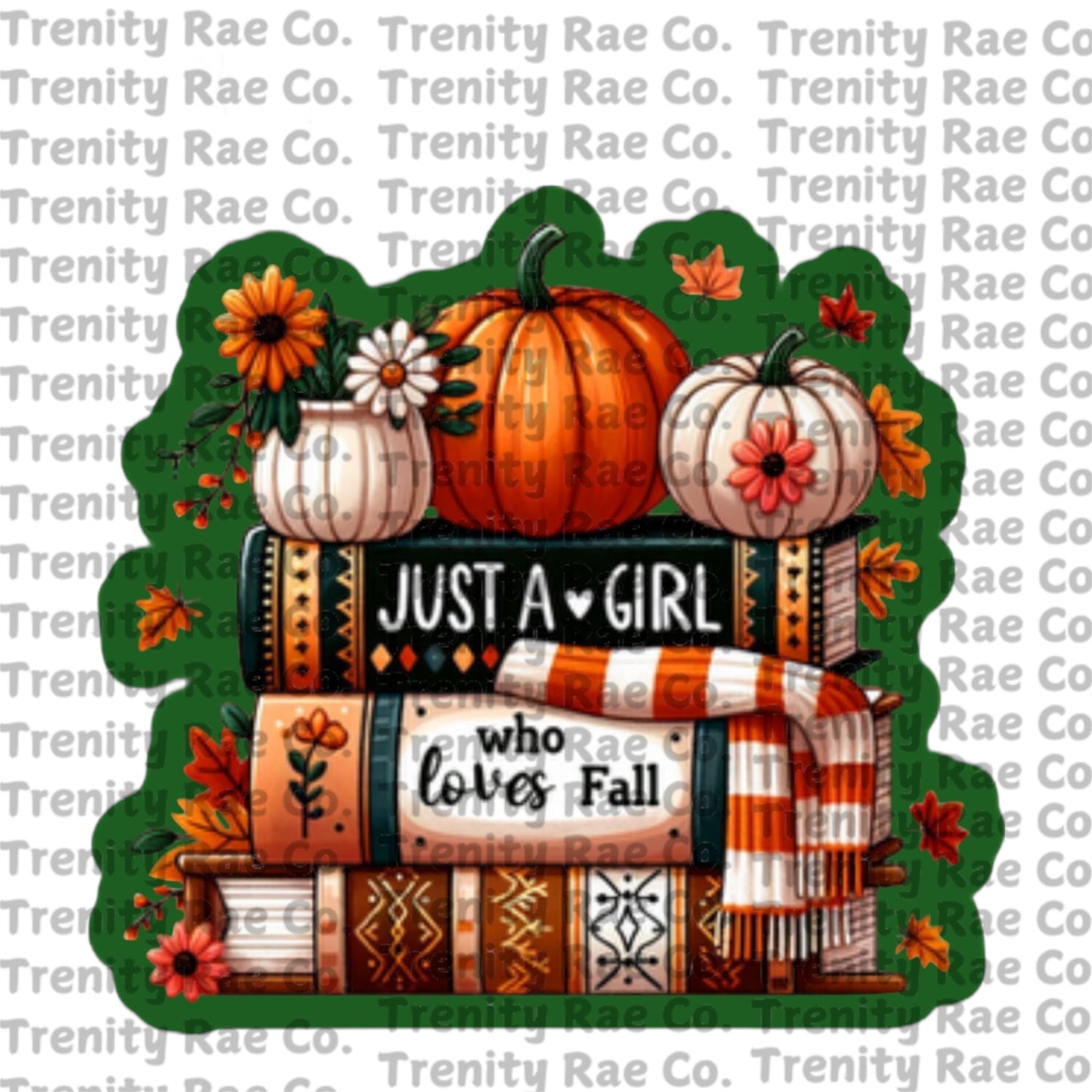 TRC just a girl cardstock