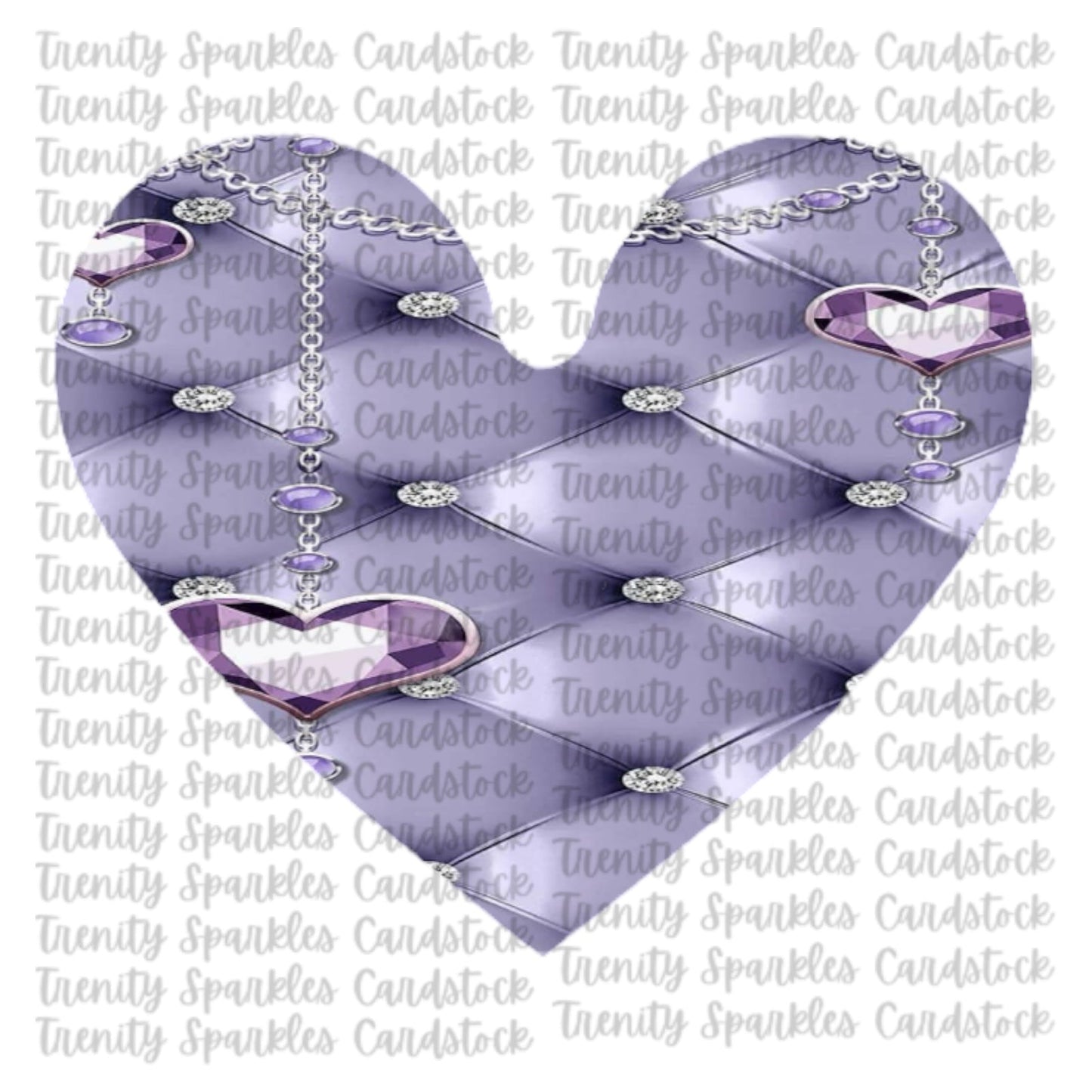 Kay J & Co Heart Shaker Cardstock