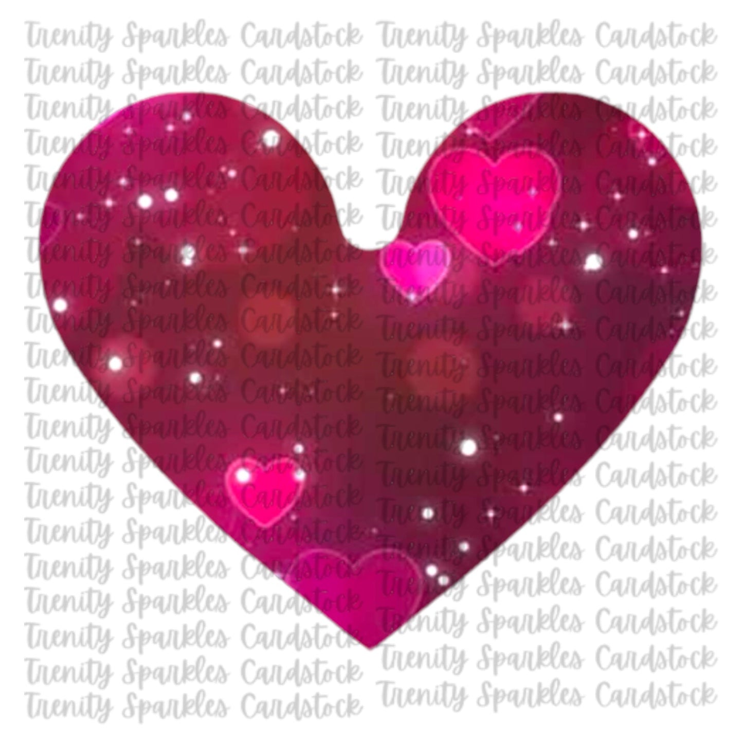 Kay J & Co Heart Shaker Cardstock