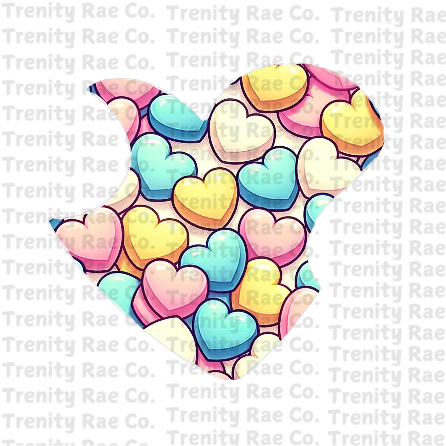 Bossy Boots Heart Teddy Cardstock