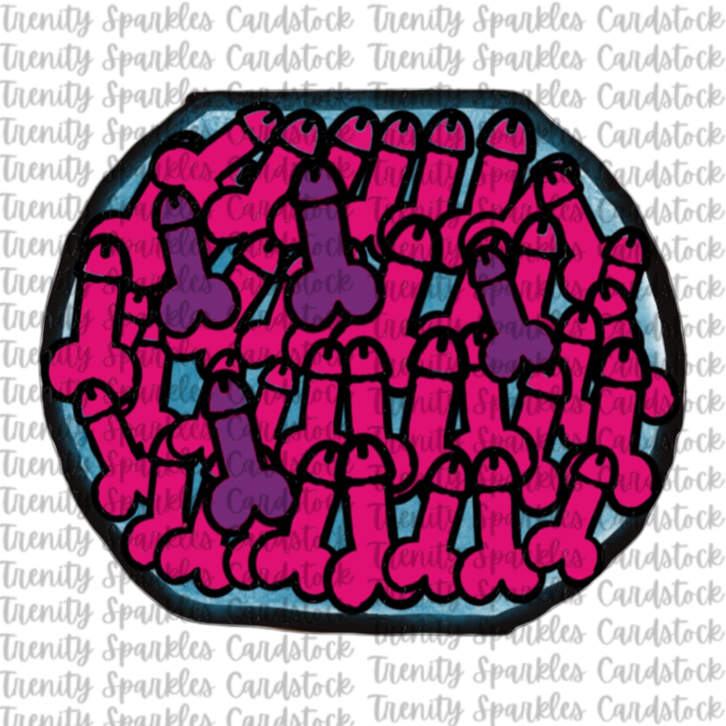 Kay J & Co Heart Bubble Gum Machine Cardstock
