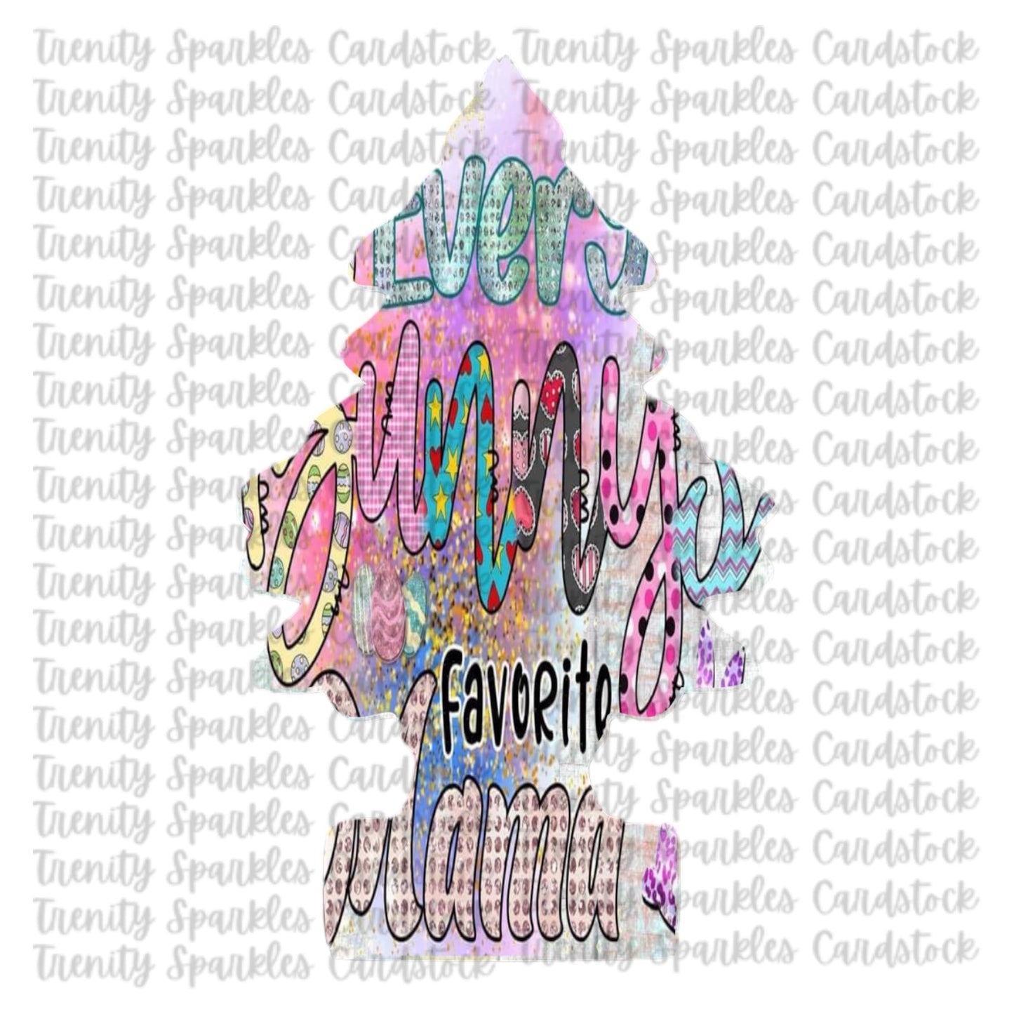 Kay J & Co Tree Easter Cardstock