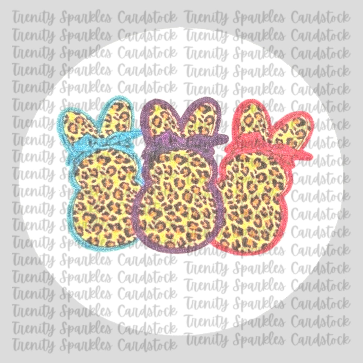 Kay J & co Bunny Shaker Cardstock