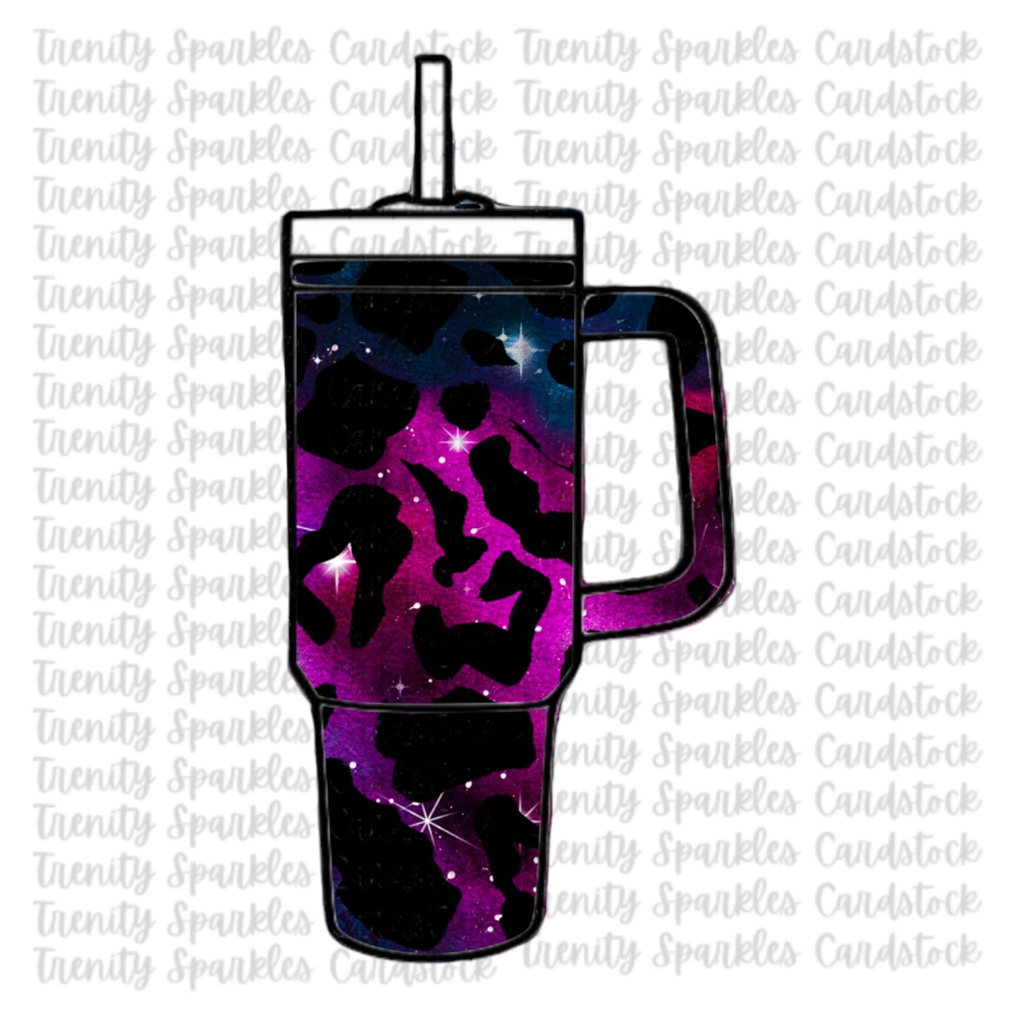 Bossy Boots Tumbler Cardstock