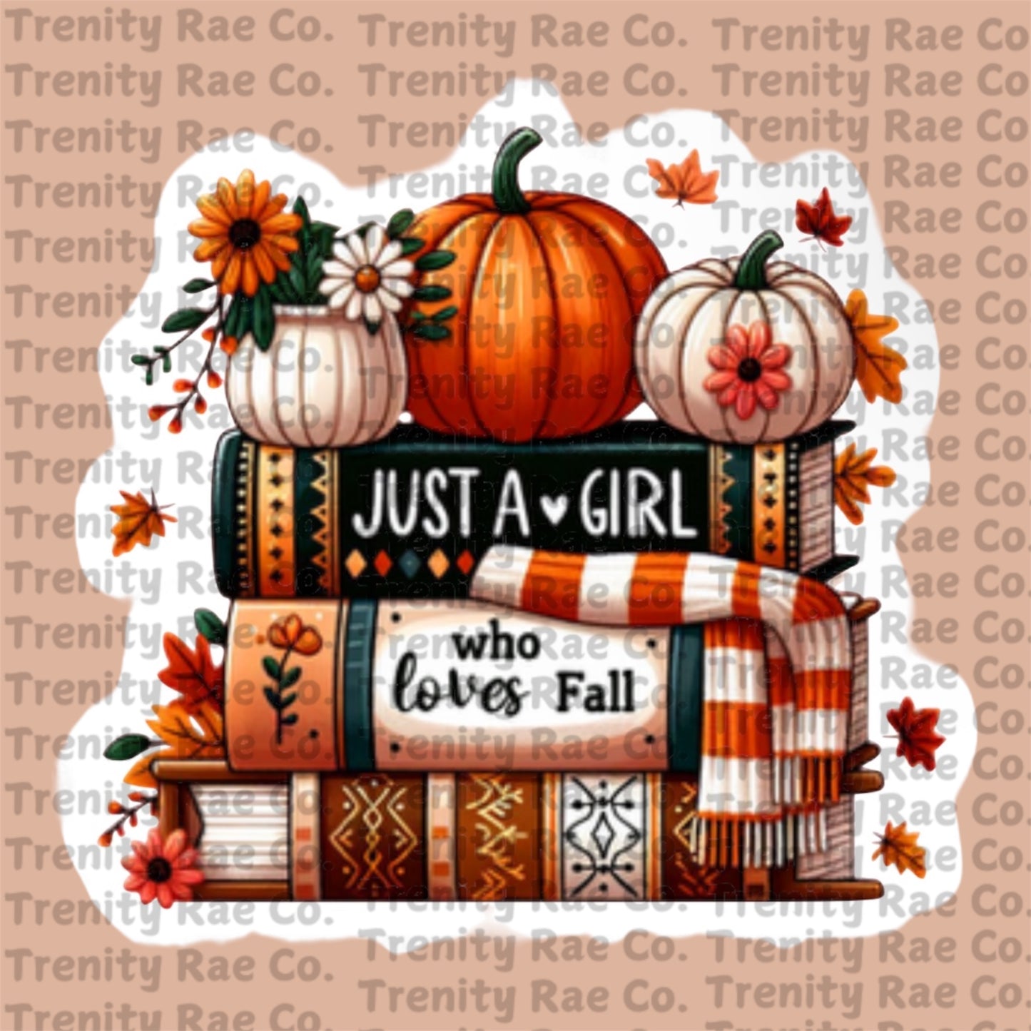 TRC just a girl cardstock