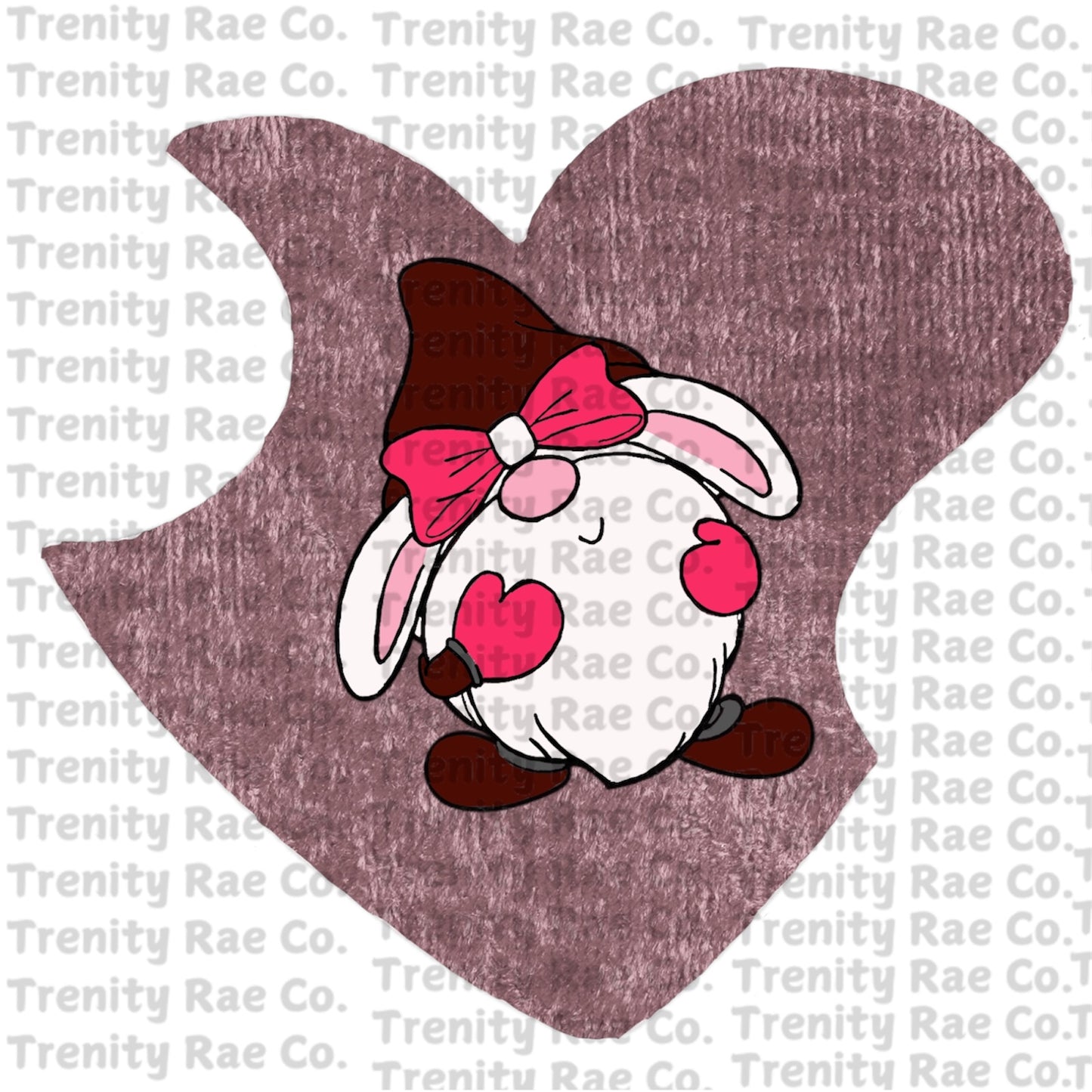 Bossy Boots Heart Teddy Cardstock