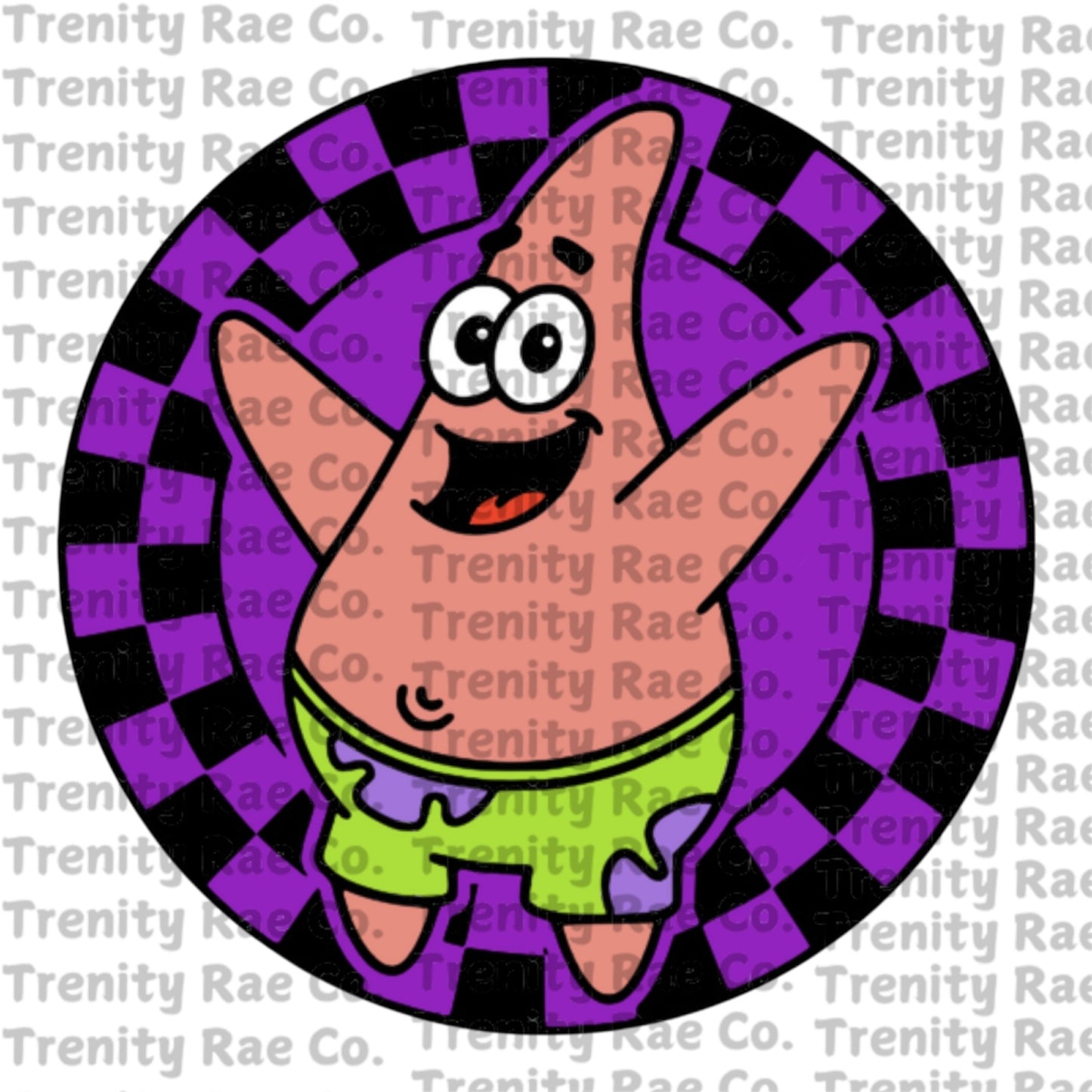 TRC Patrick checkered cardstock