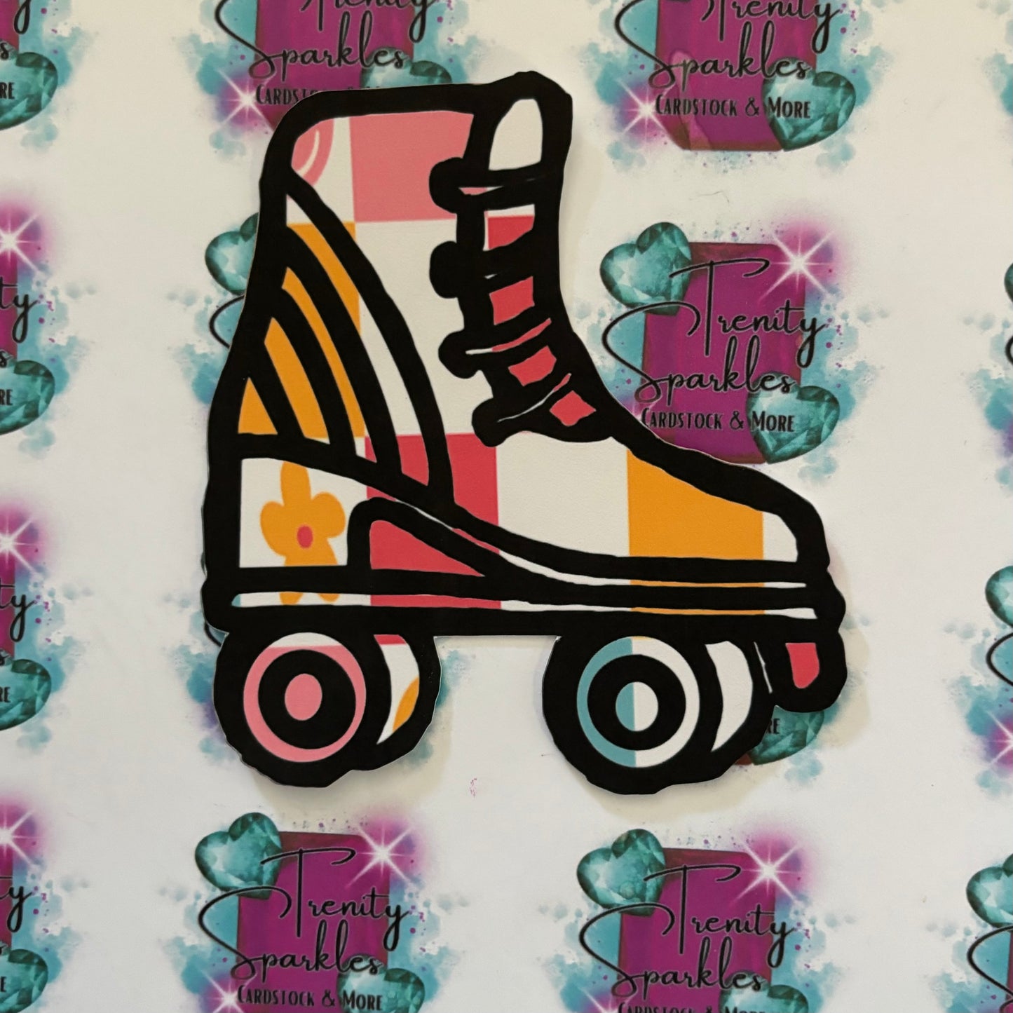 Kay J & Co Roller Skate Cardstock