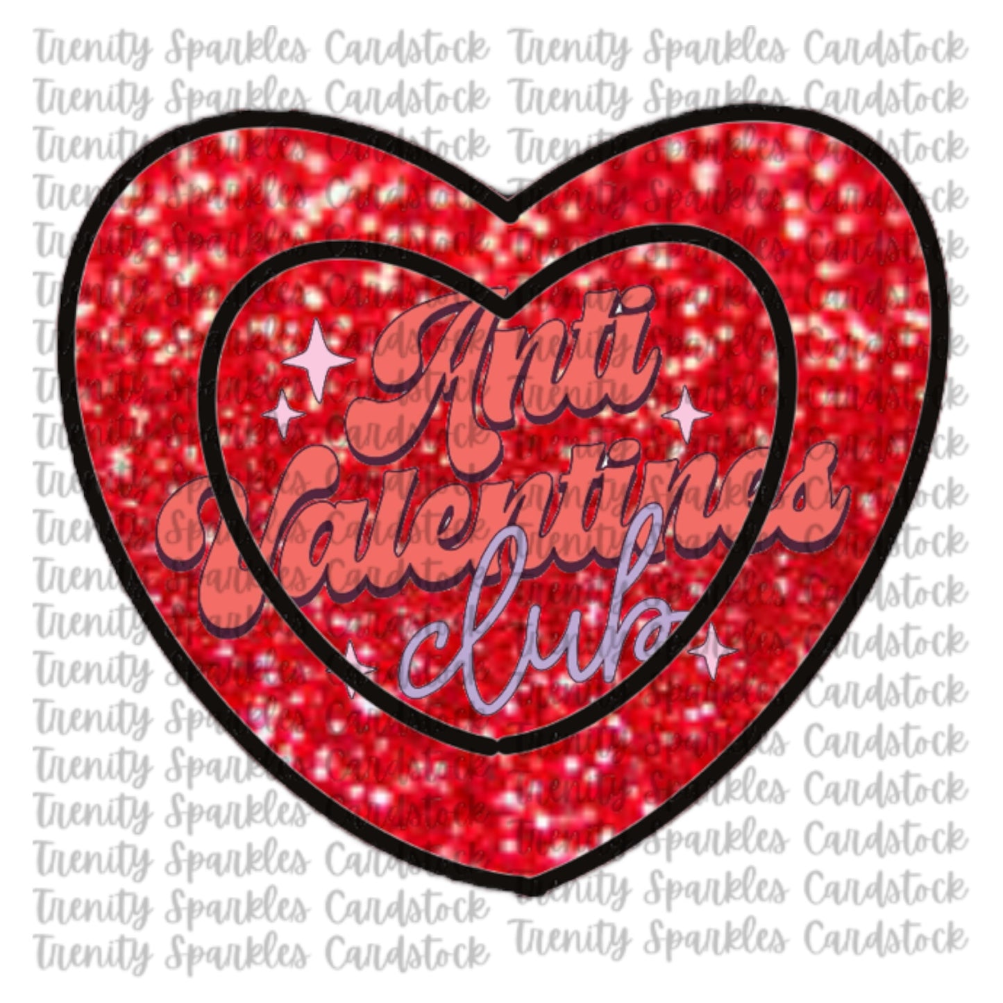 Kay J & Co Heart lollipop Cardstockk
