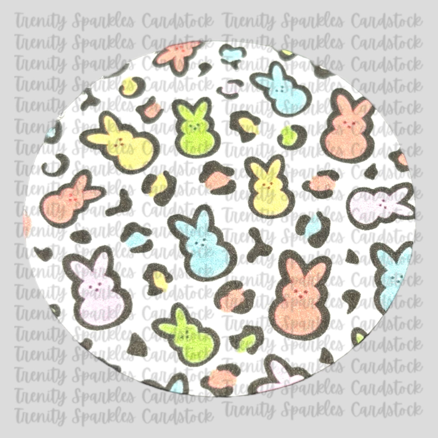 Kay J & co Bunny Shaker Cardstock