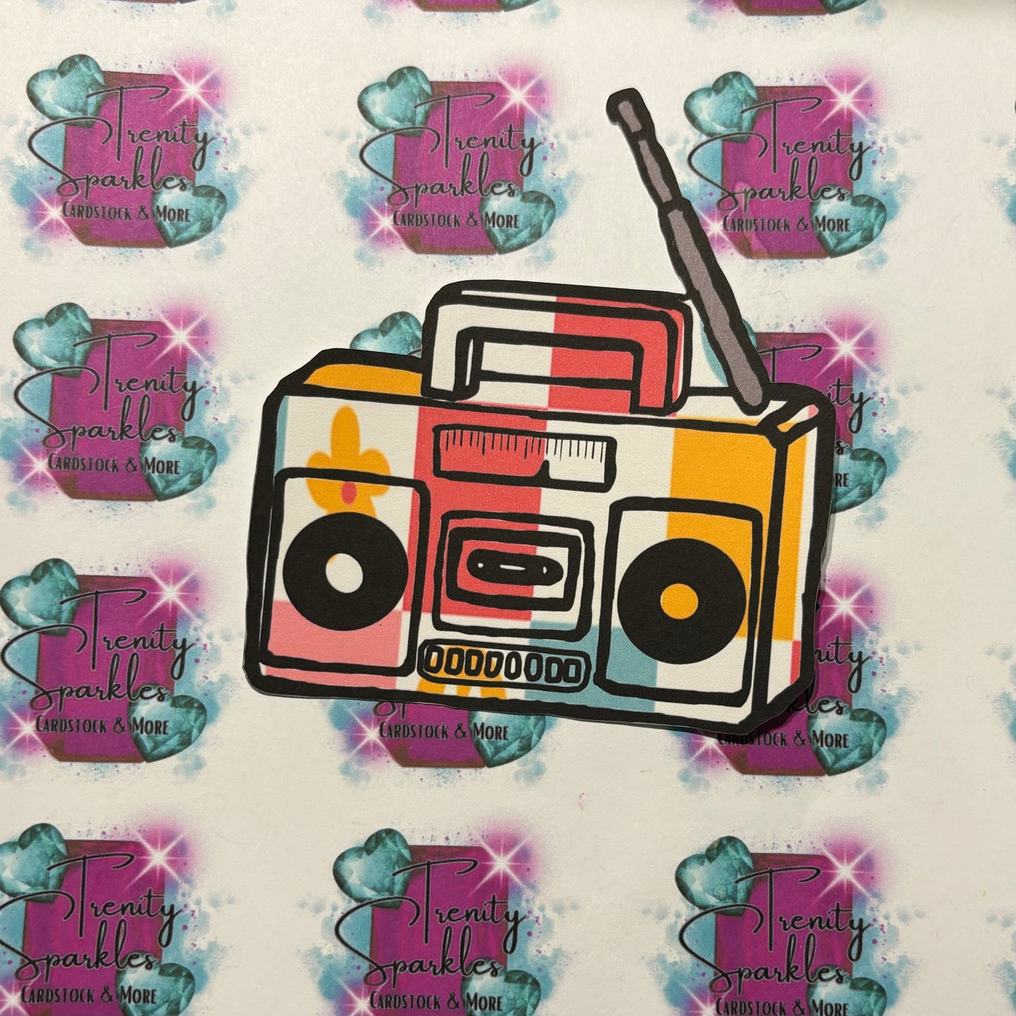 Kay J & Co Radio Cardstock