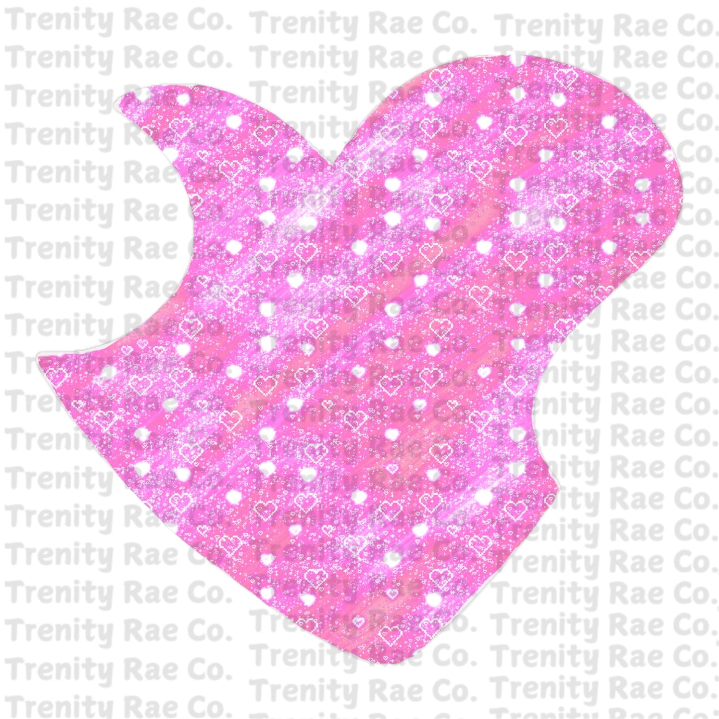 Bossy Boots Heart Teddy Cardstock