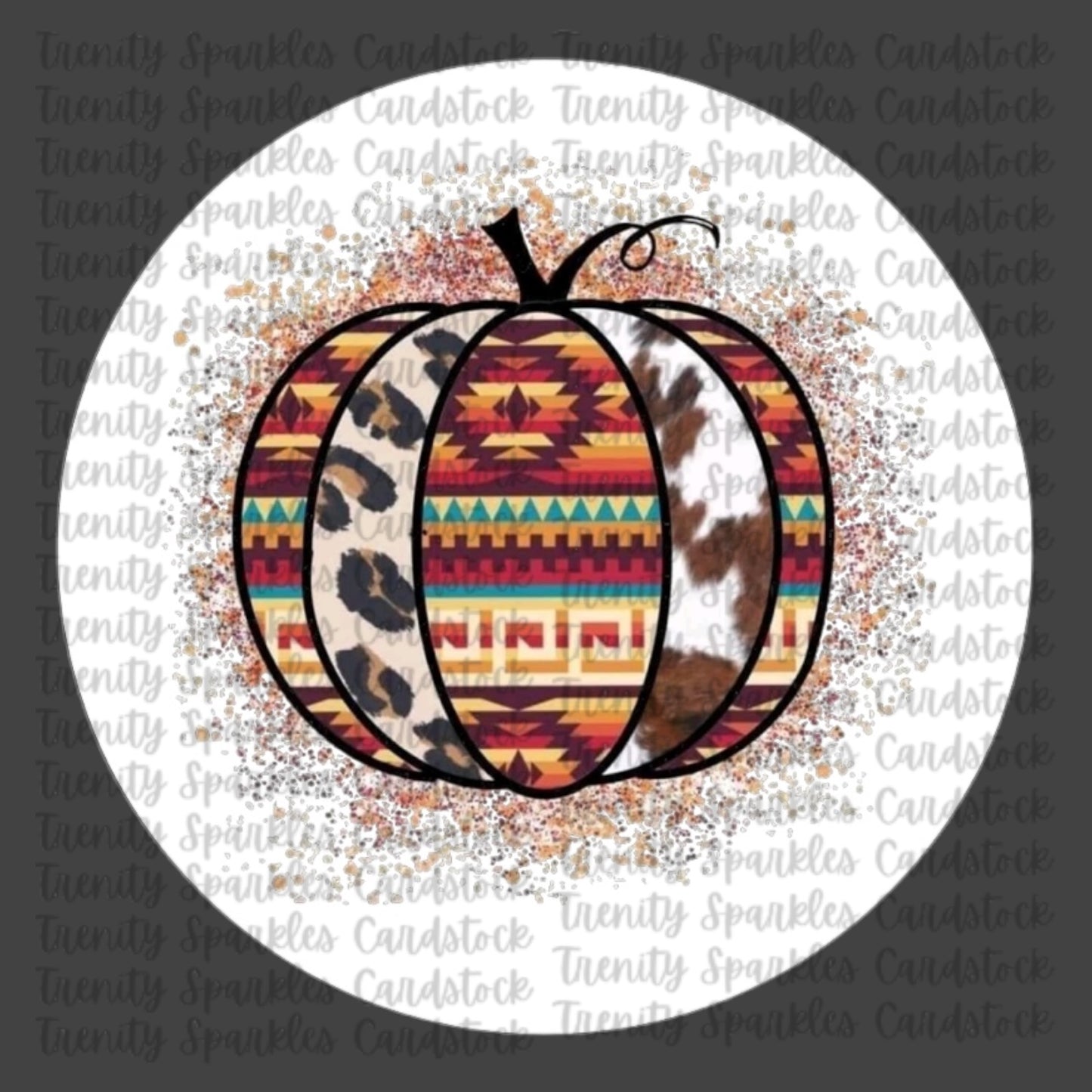 Fall Circle Cardstock