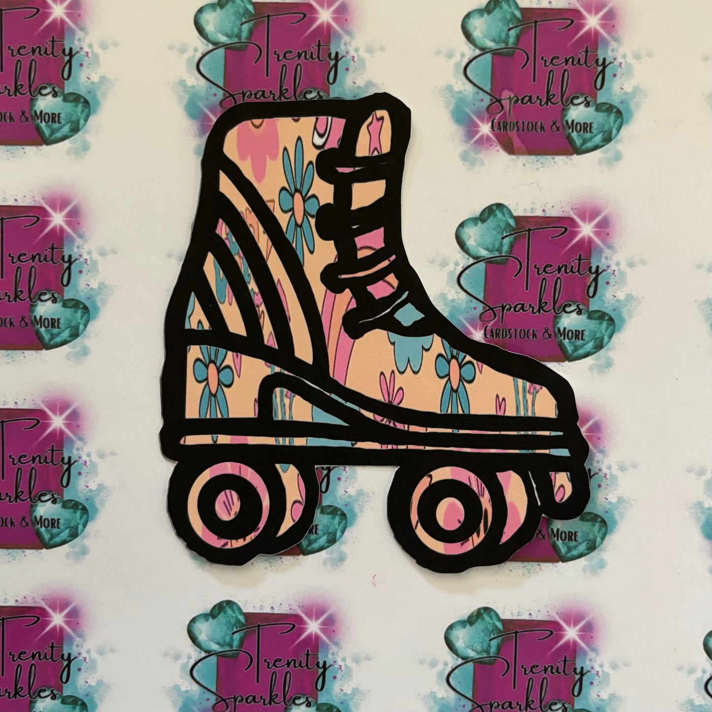 Kay J & Co Roller Skate Cardstock