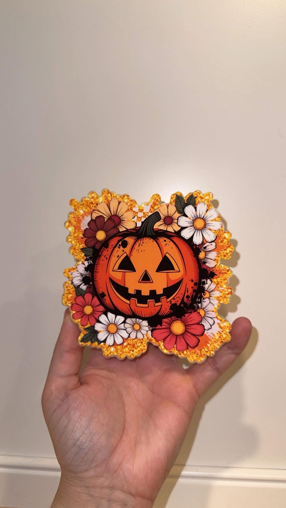 TRC floral pumpkin