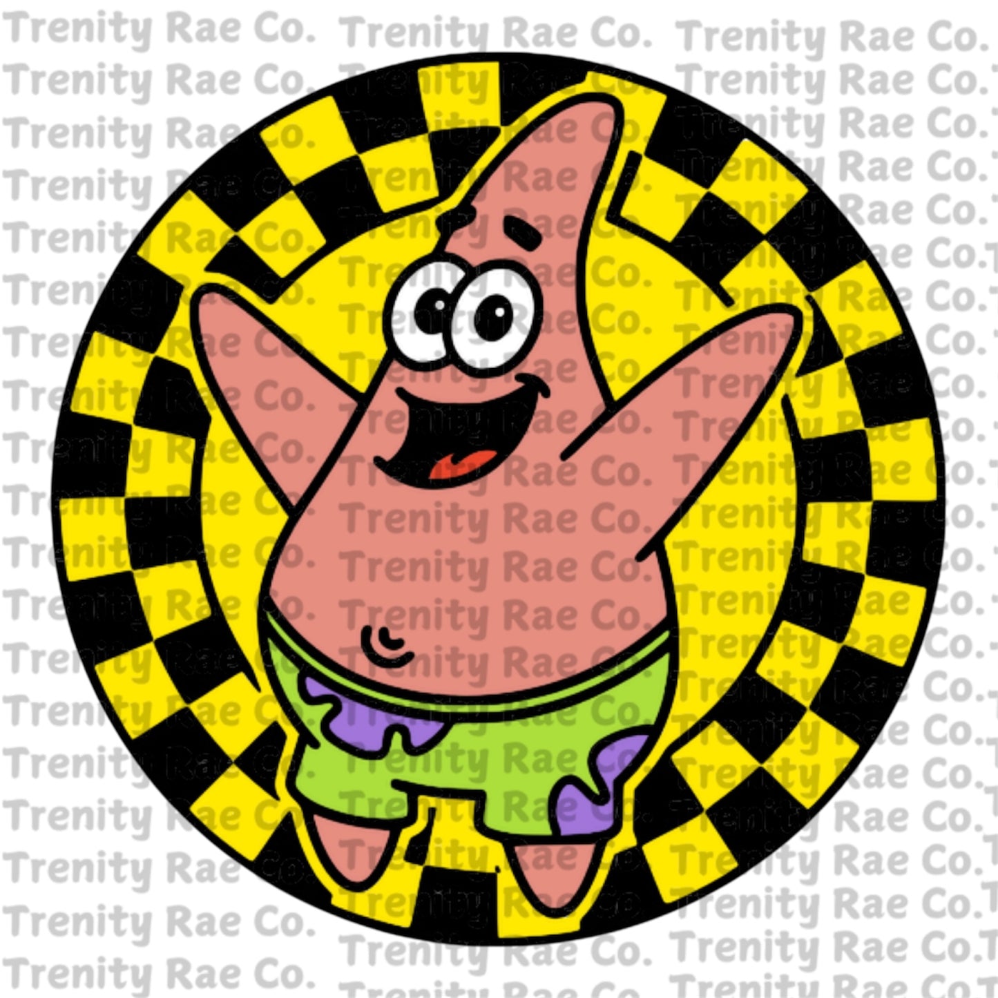 TRC Patrick checkered cardstock