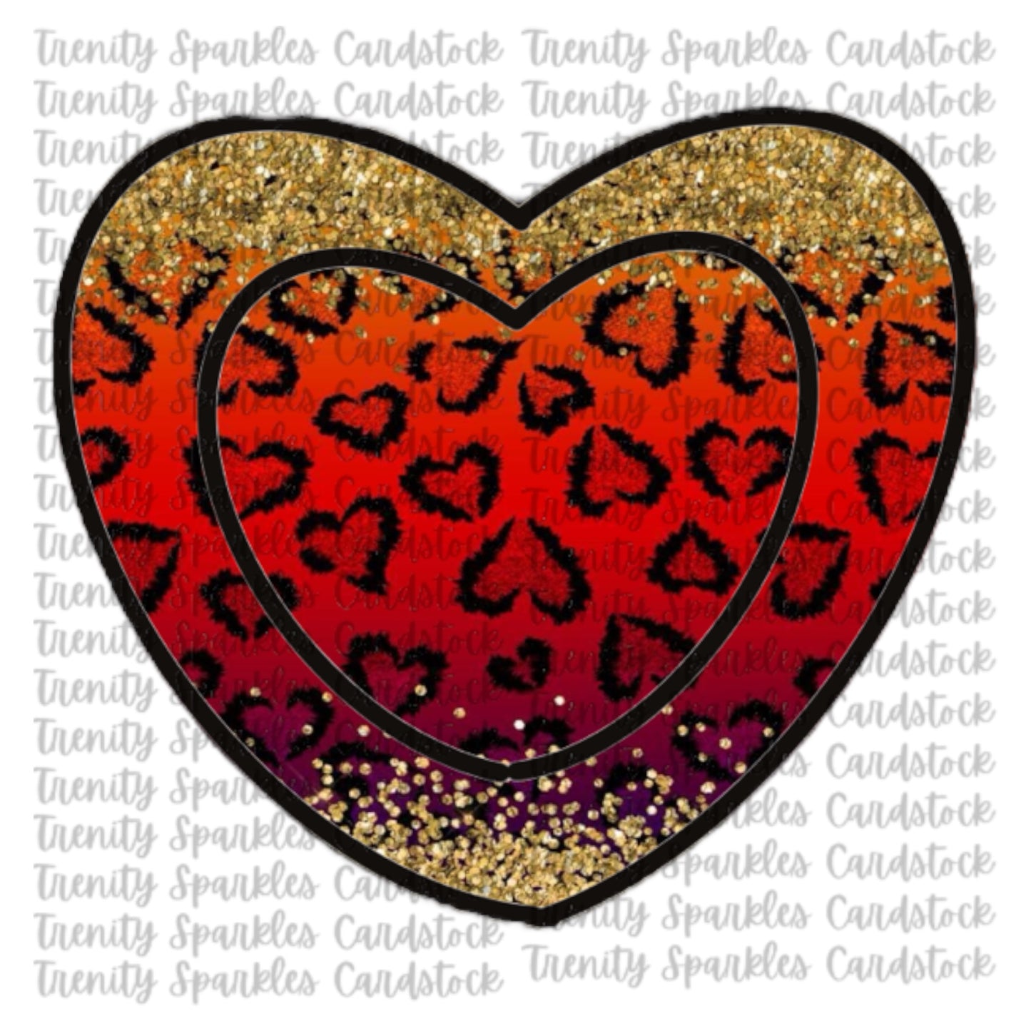 Kay J & Co Heart lollipop Cardstockk