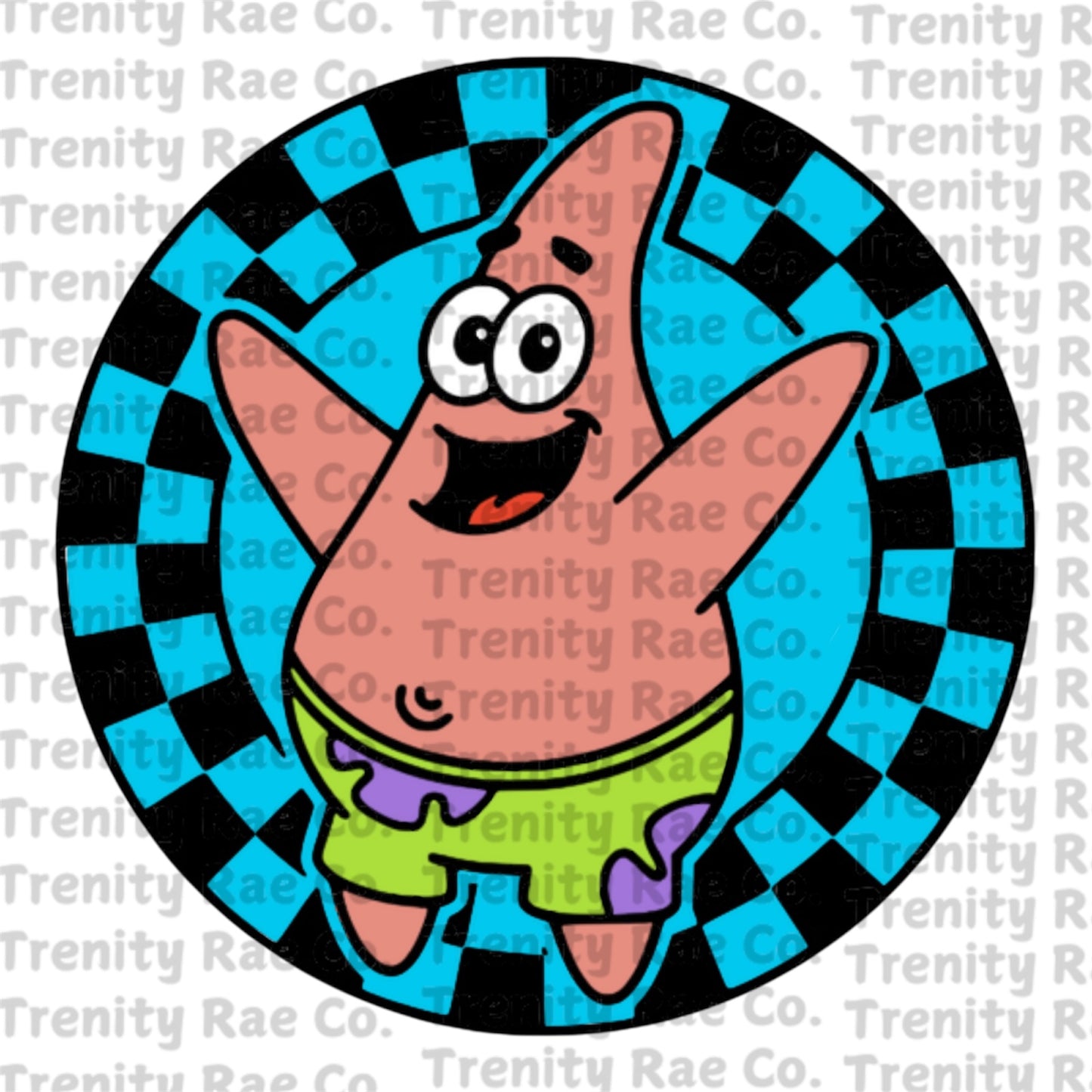 TRC Patrick checkered cardstock