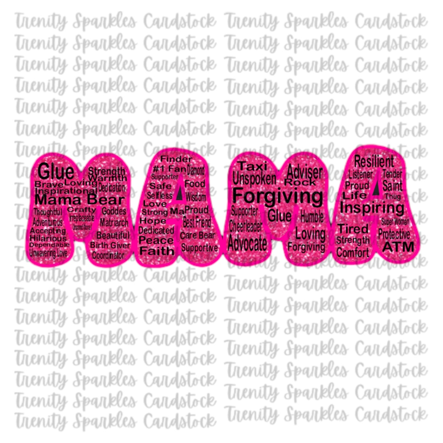 Kay J & Co Mama Cardstock