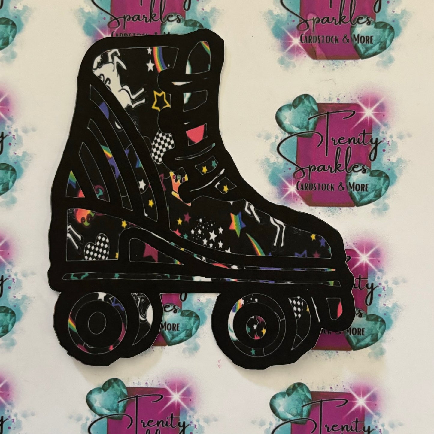 Kay J & Co Roller Skate Cardstock