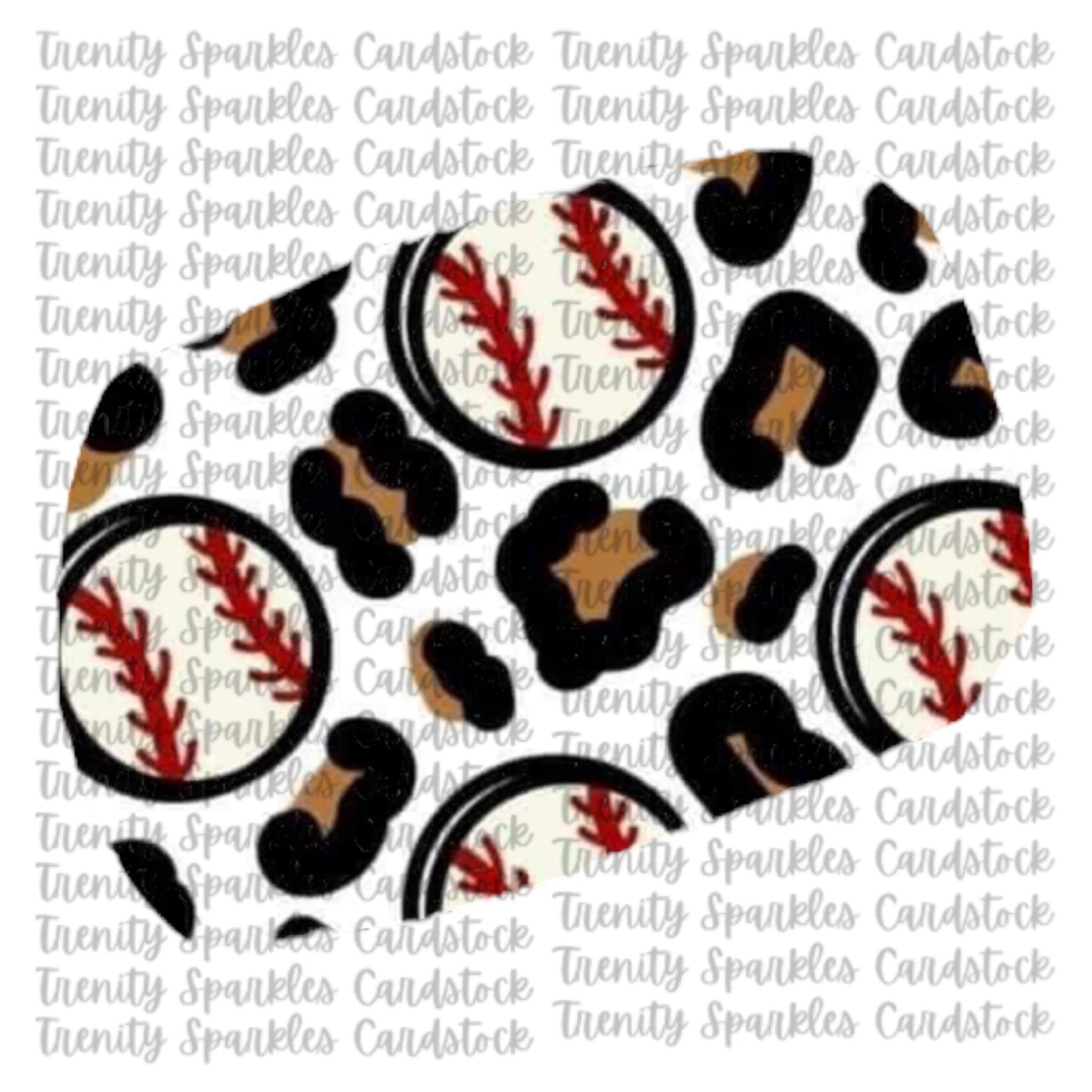 Kay J & Co Boujee Baseball Bum Bag Cardstock