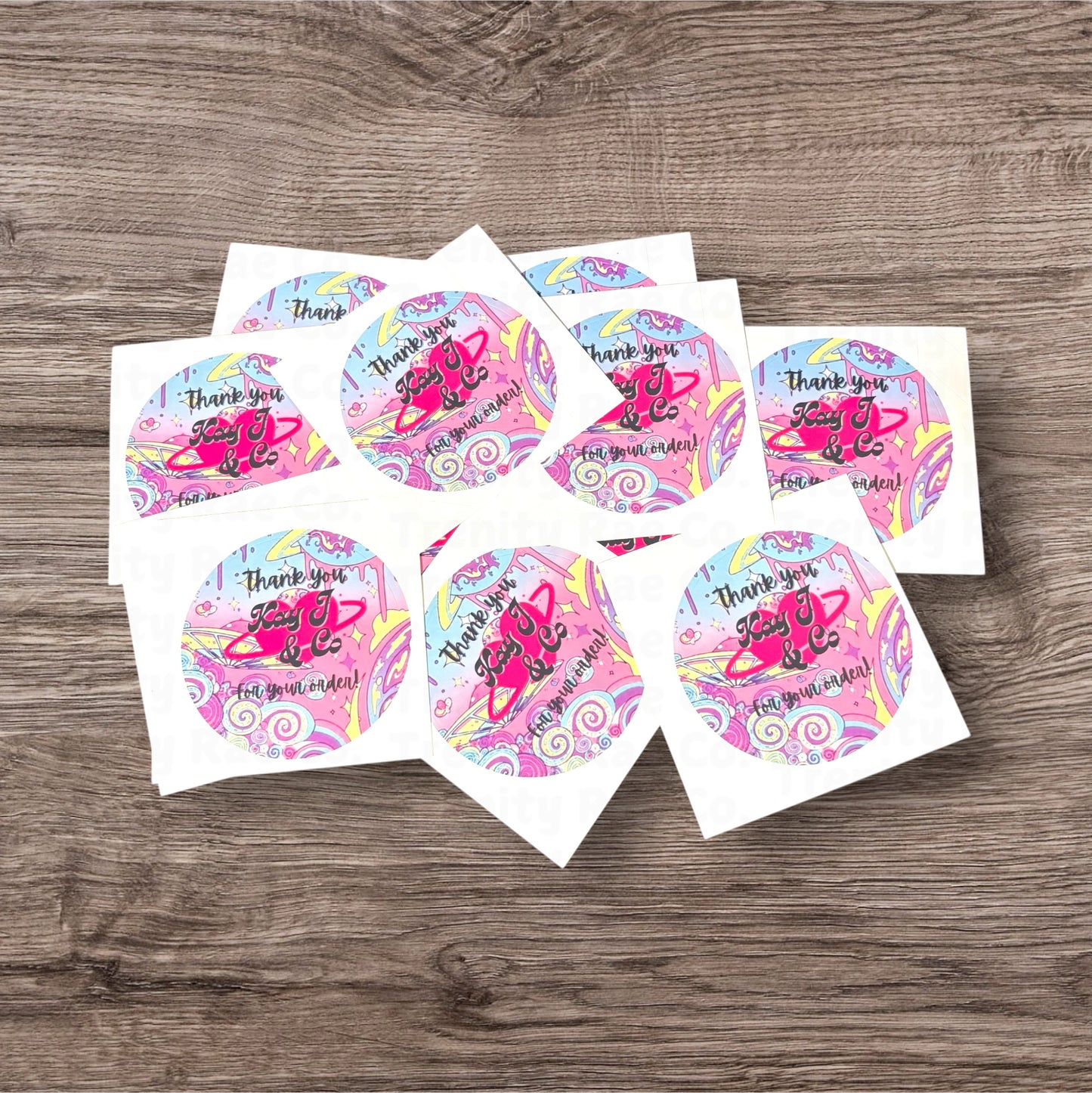 Custom logo sticker