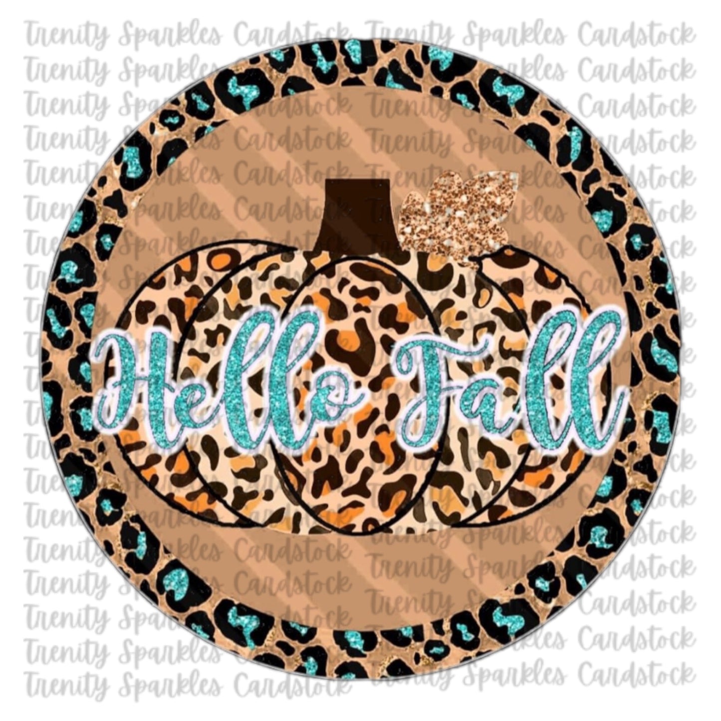 Fall Circle Cardstock