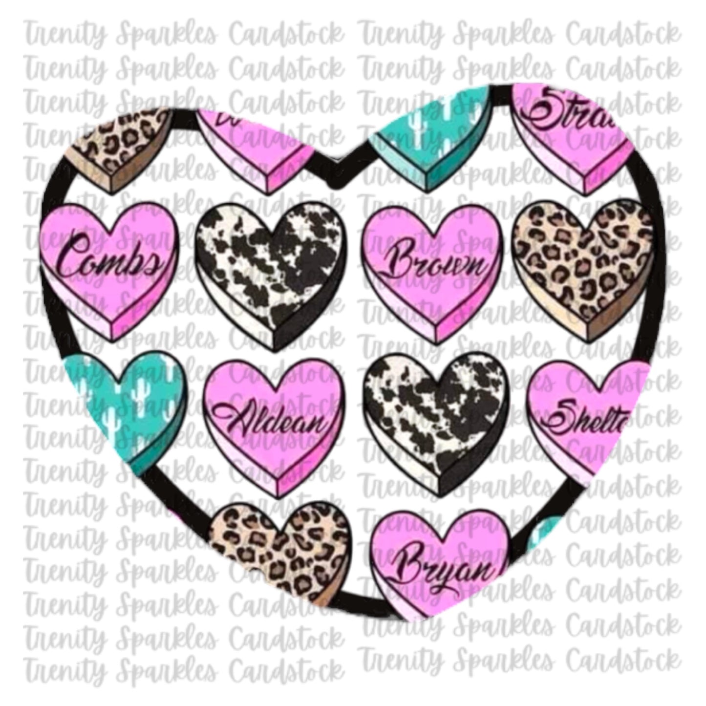 Kay J & Co Sweethearts Cardstock