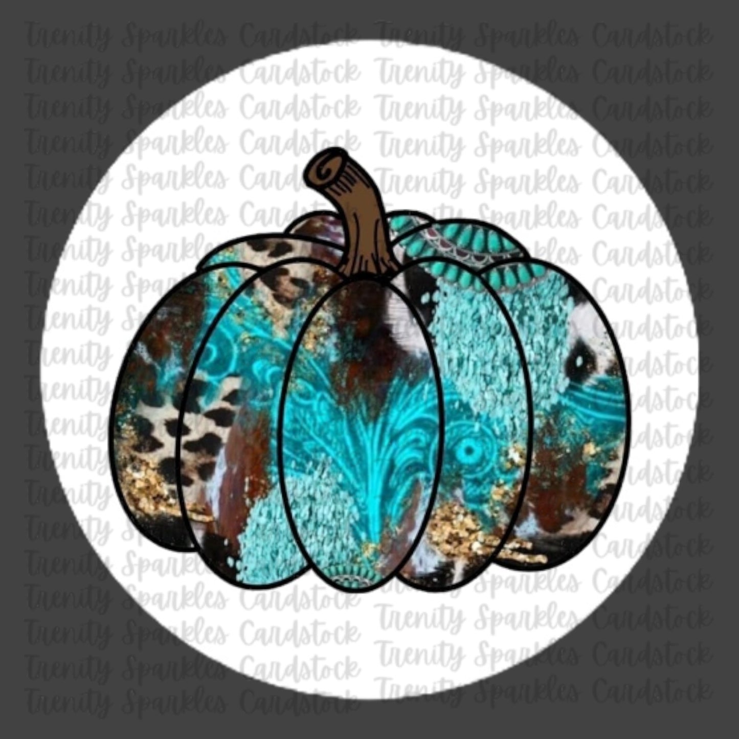 Fall Circle Cardstock
