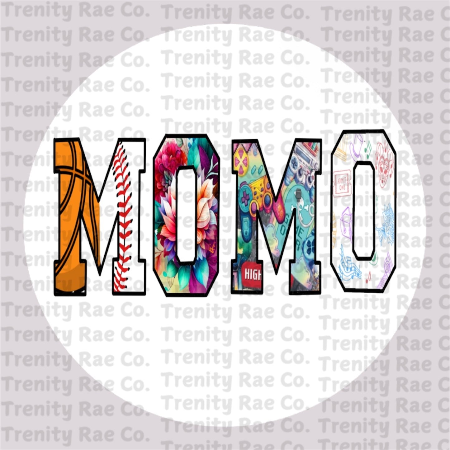 MOMO circle cardstock