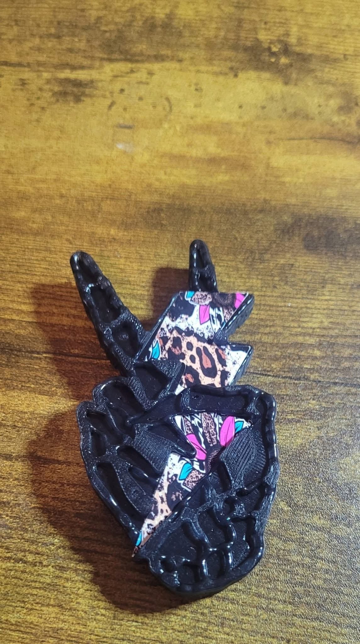 TRC Skelly Bolt mold & Cardstock