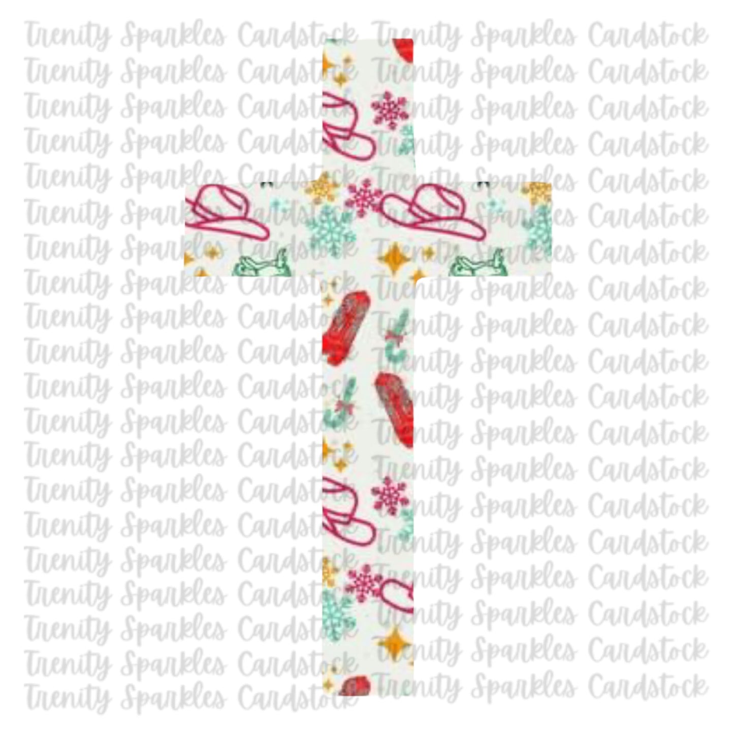 Bossy Boots Dimension Cross Cardstock