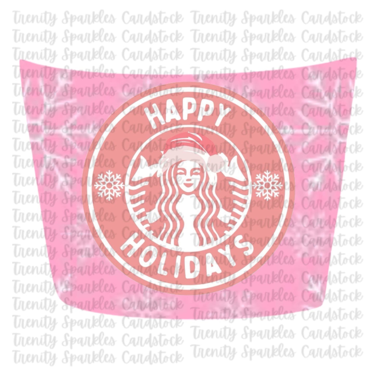 Bossy Boots Large Latte love Cardstock