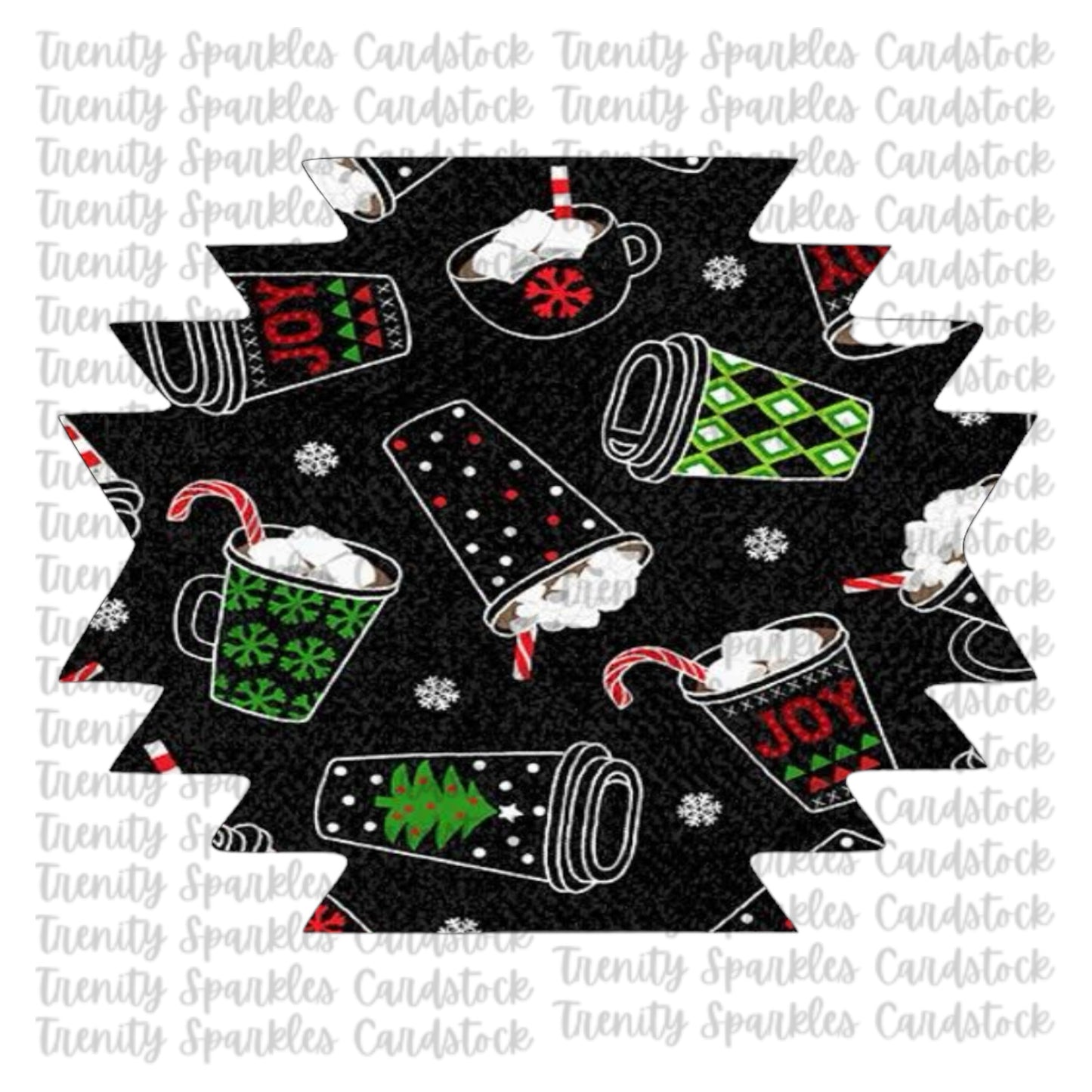 Bossy Boots Aztec Plaque Cardstock