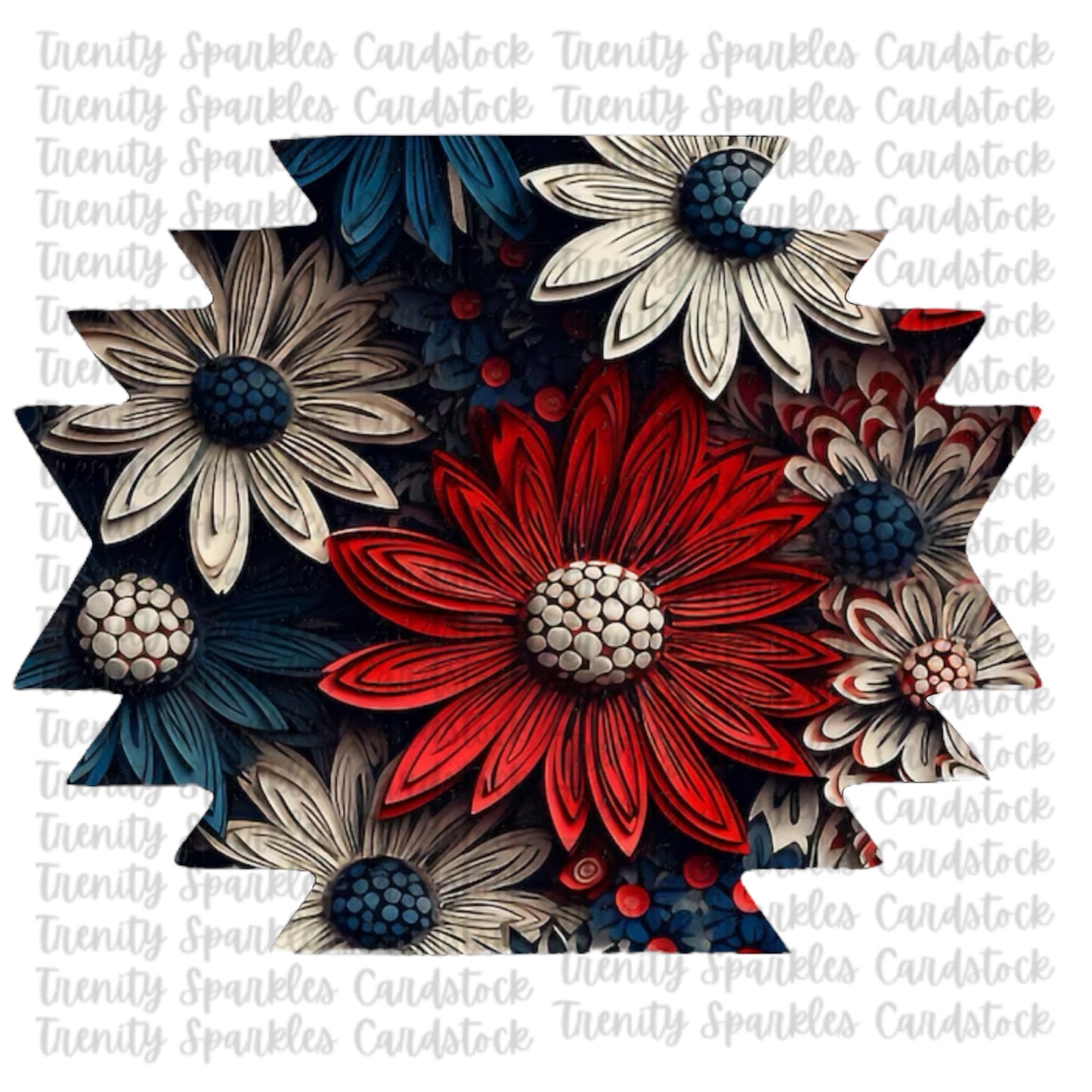 Bossy Boots Aztec Plaque Cardstock