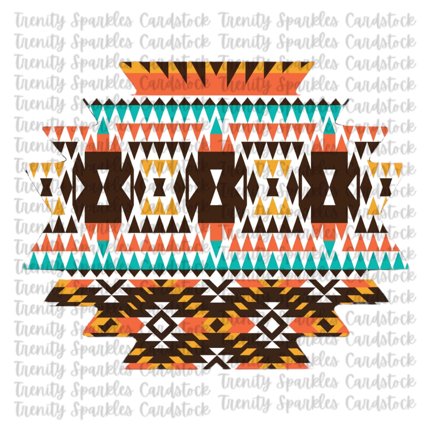 Bossy Boots Aztec Plaque Cardstock