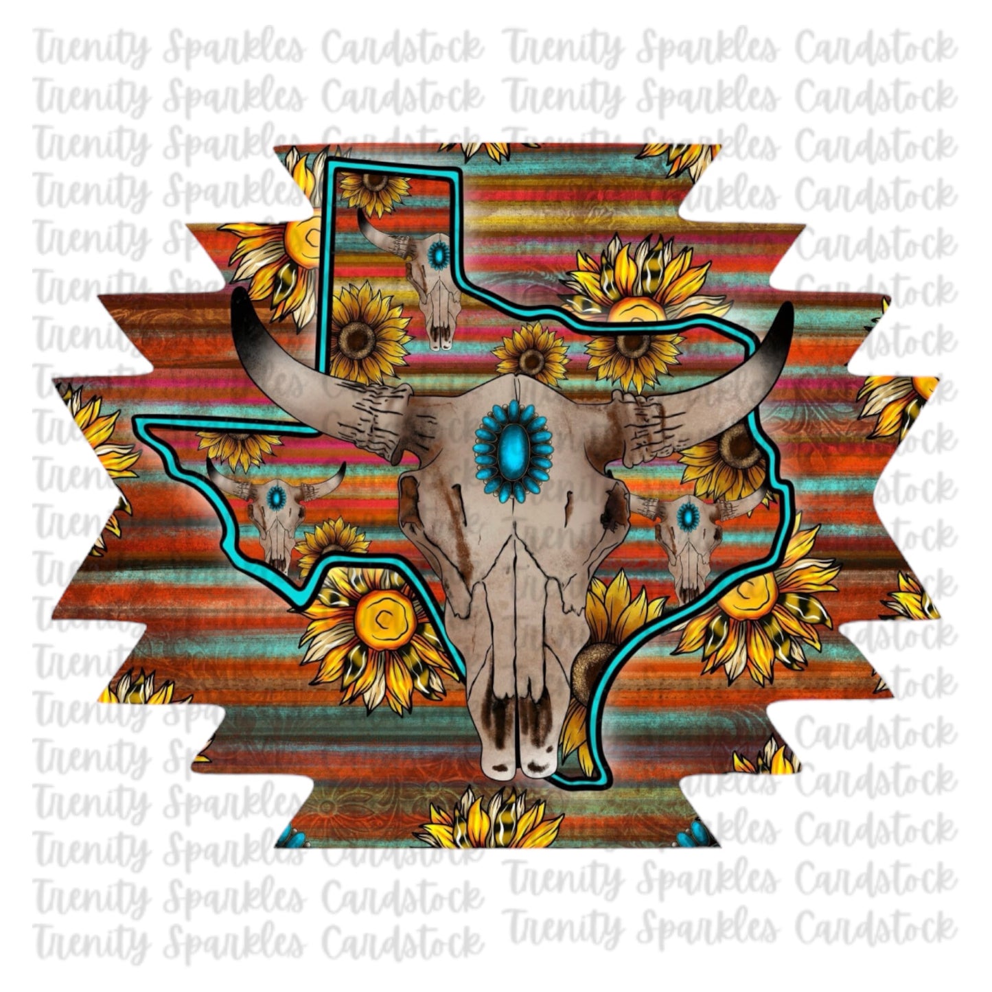 Bossy Boots Aztec Plaque Cardstock