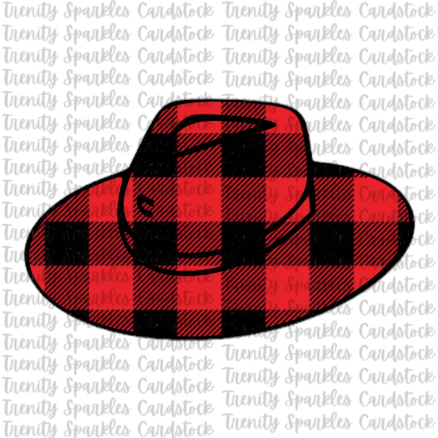 Bossy Boots C Wide Brim Hat Cardstock