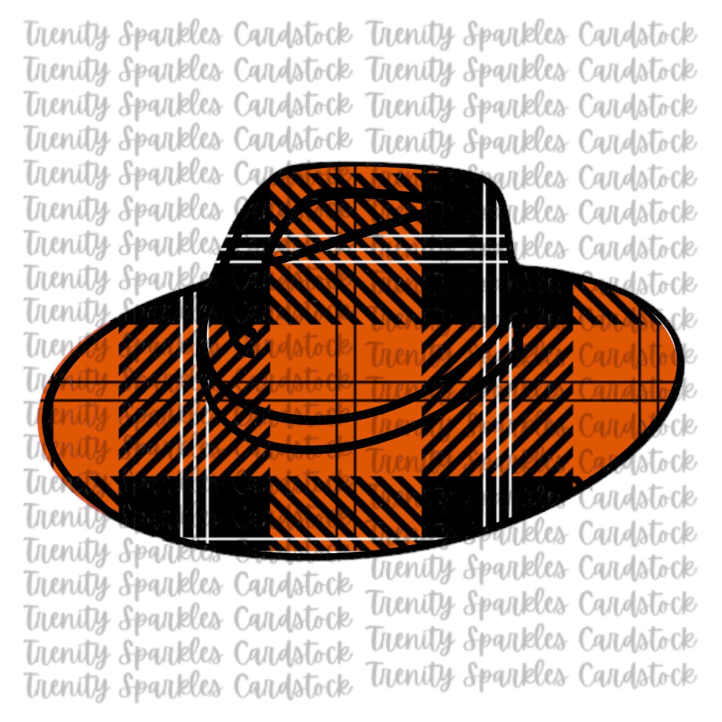 Bossy Boots C Wide Brim Hat Cardstock