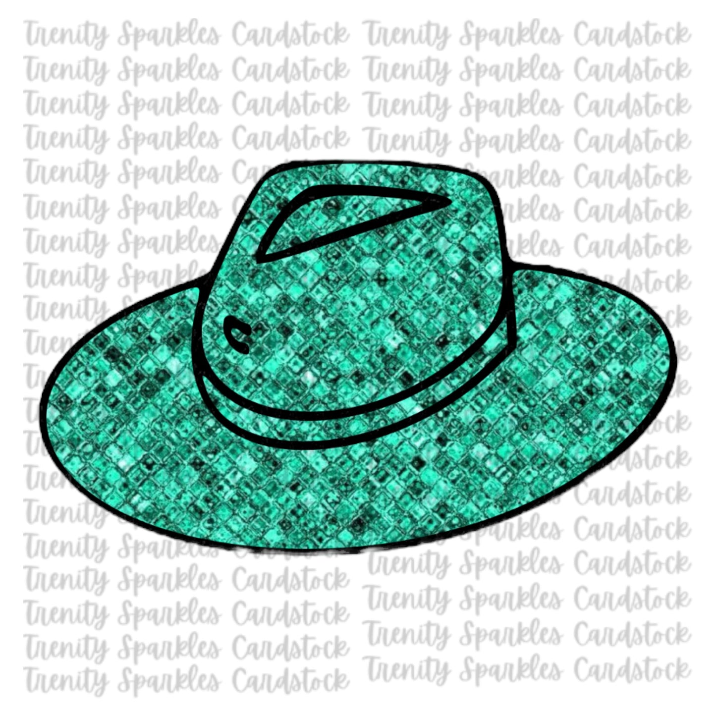 Bossy Boots C Wide Brim Hat Cardstock