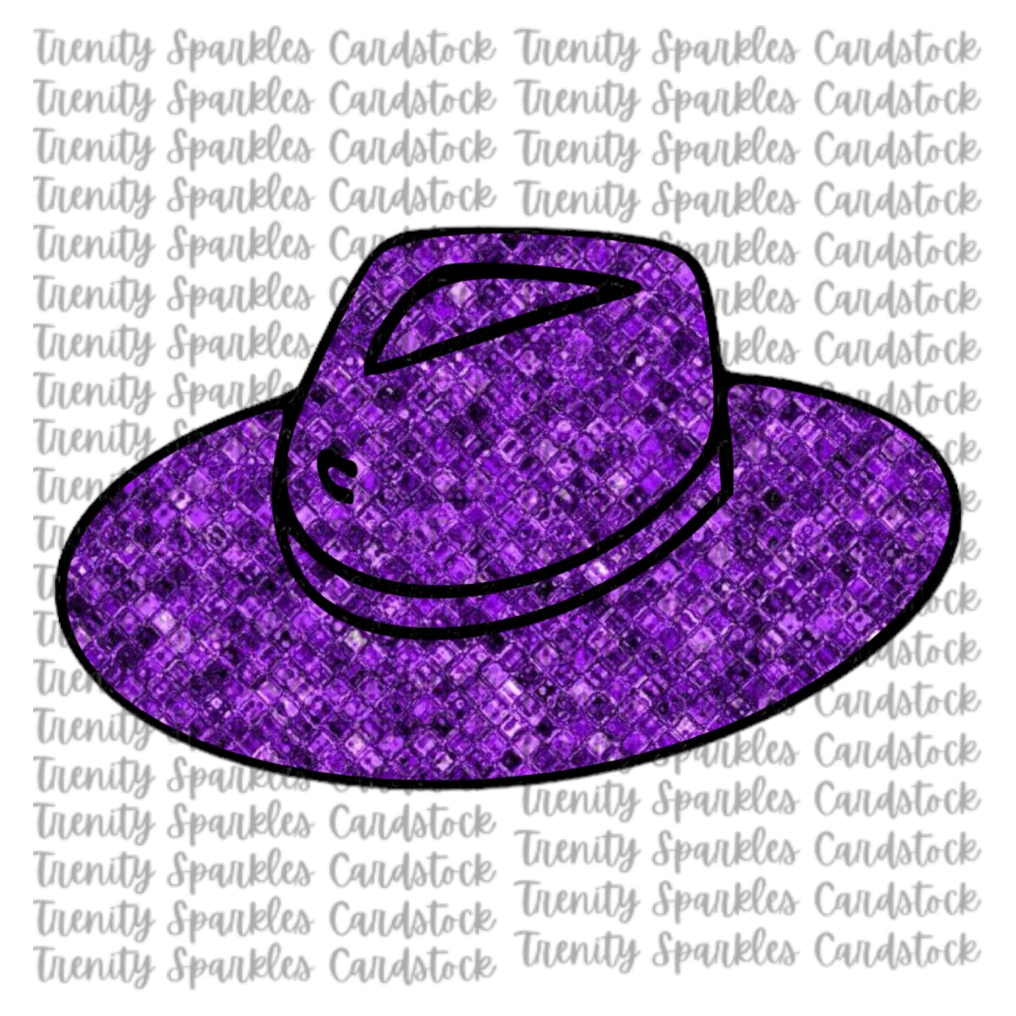 Bossy Boots C Wide Brim Hat Cardstock