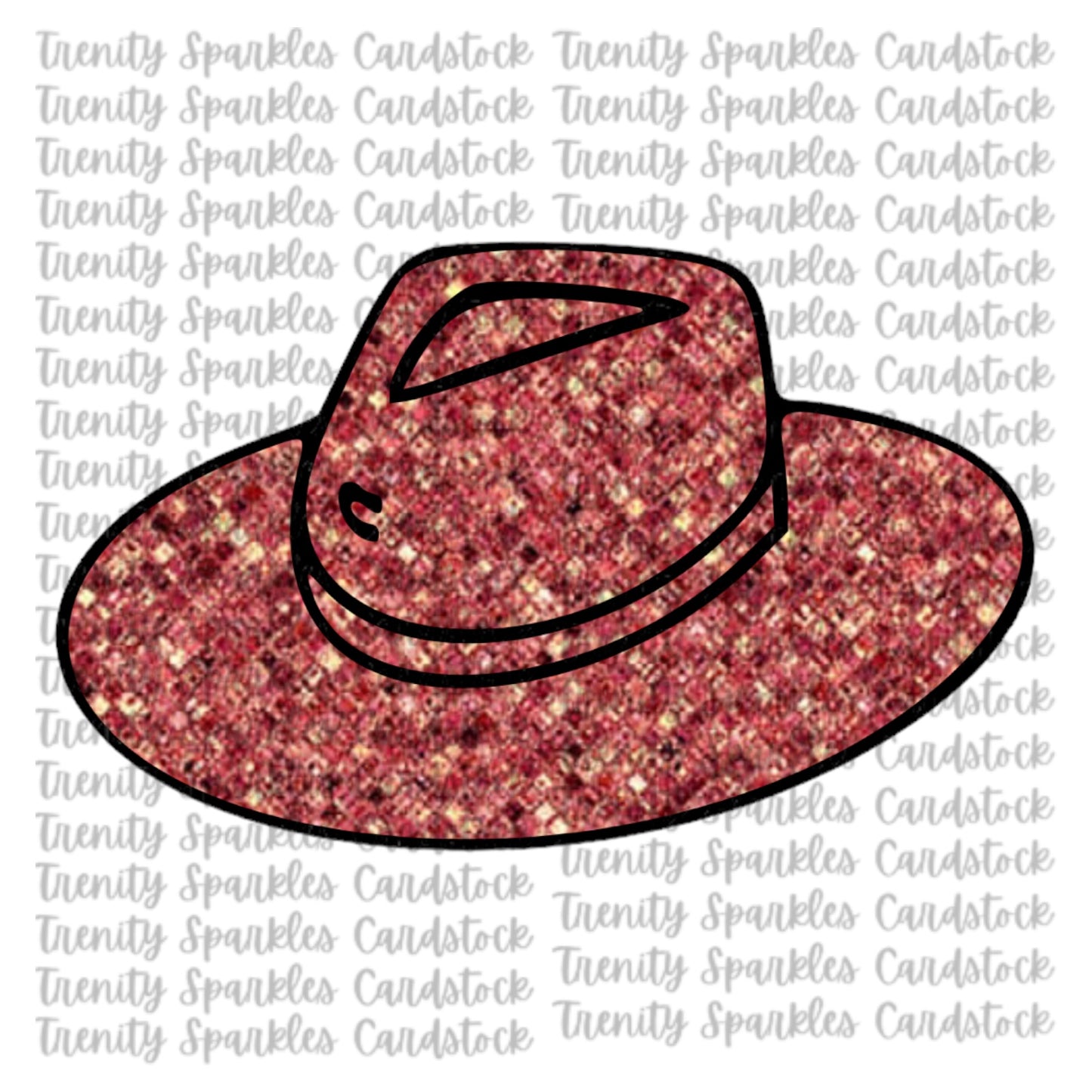 Bossy Boots C Wide Brim Hat Cardstock