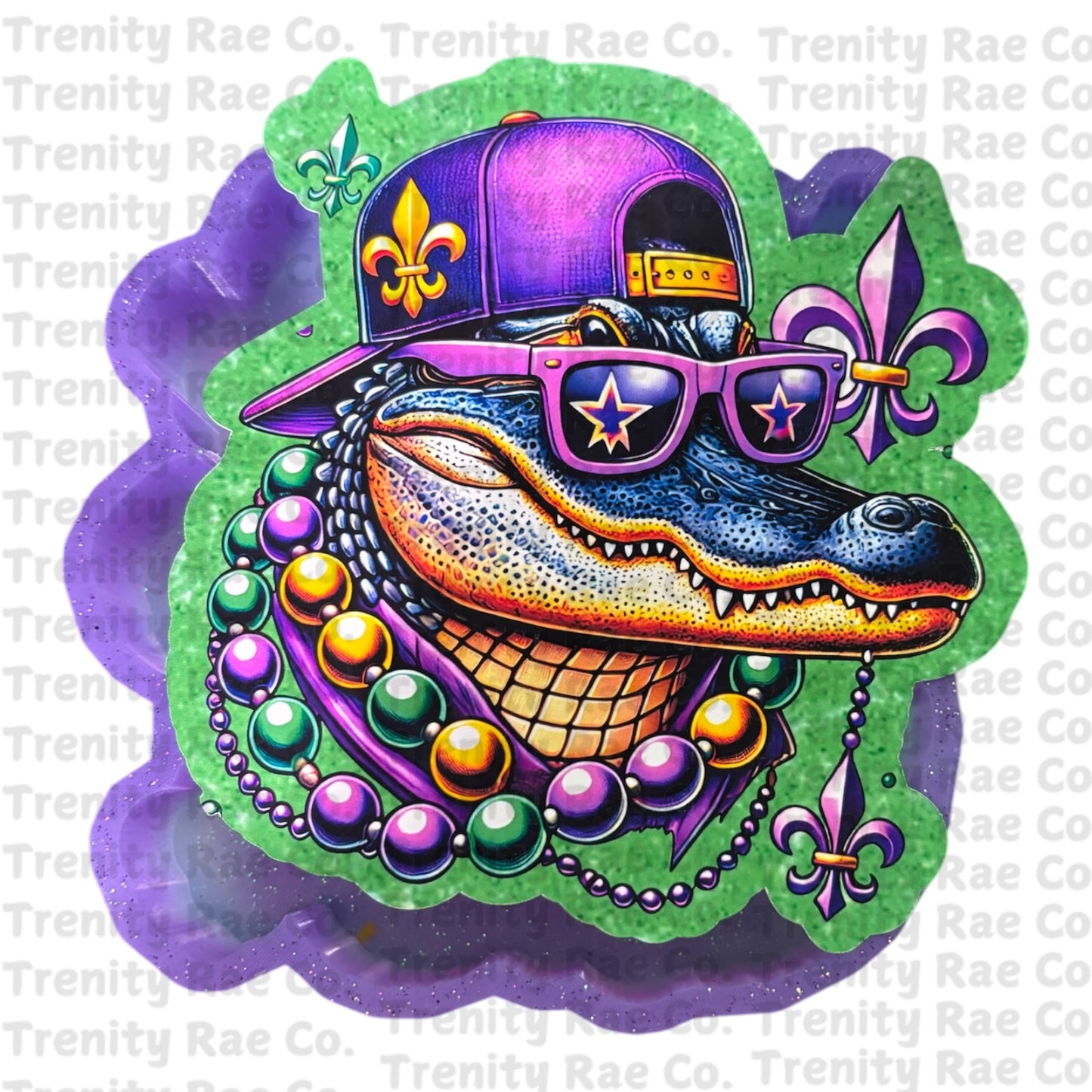 TRC Mardi Gras Alligator