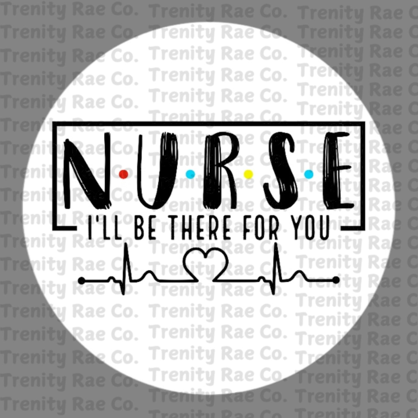 Nurse circle cardstock