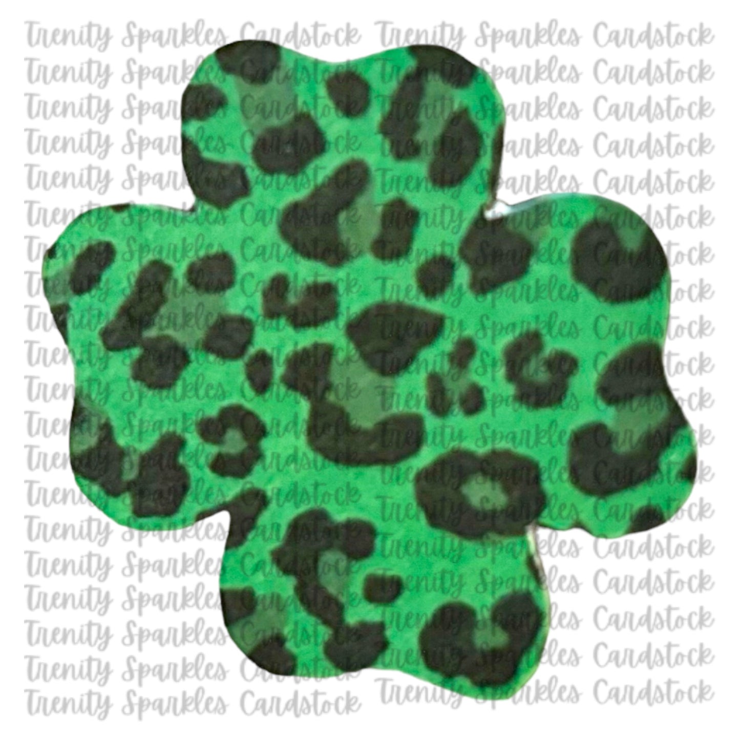 Bossy Boots Shamrock Boob Cardstock