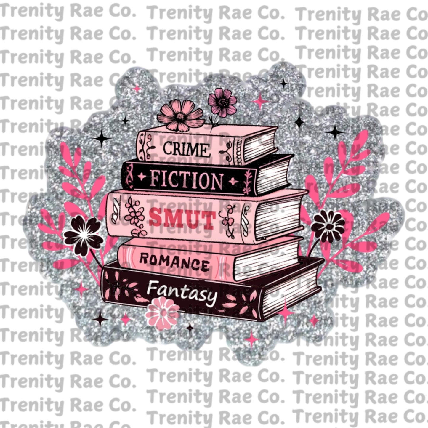 TRC book stack cardstock