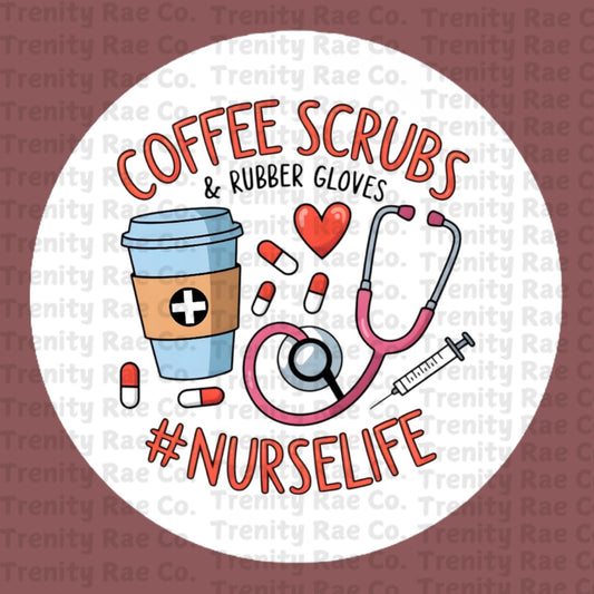 Nurse circle cardstock