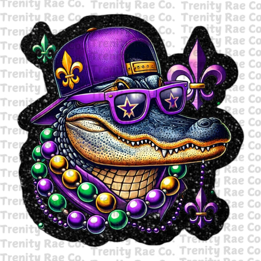 TRC Mardi Gras Alligator