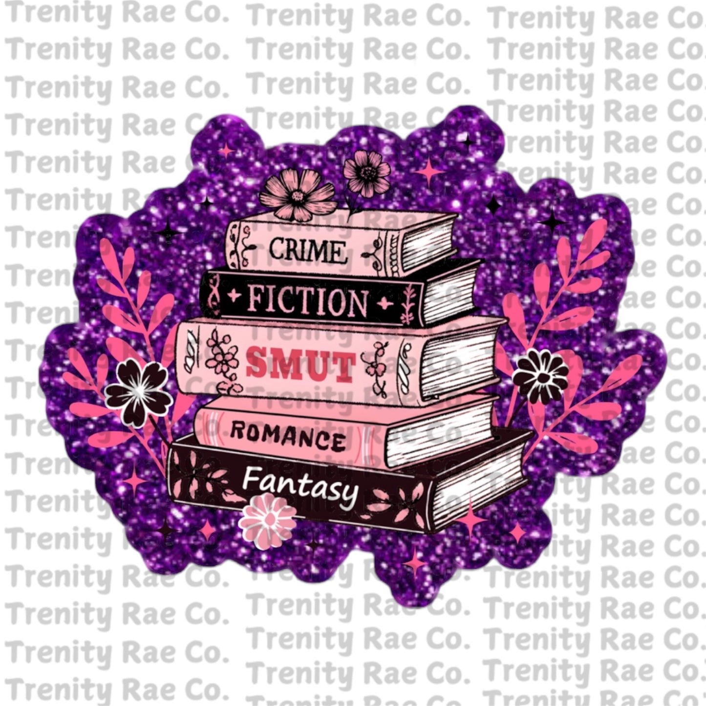 TRC book stack cardstock